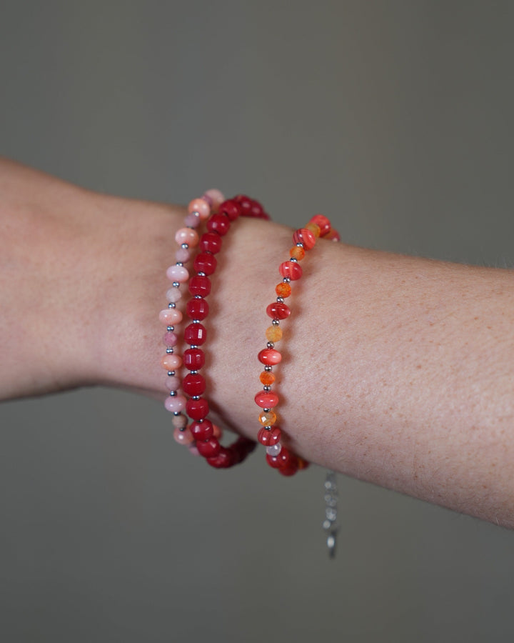 Celia - Armband - Natuursteen - Stainless Steel