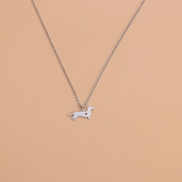Dachshund Dog Pendant Necklace – Charming Animal Jewelry