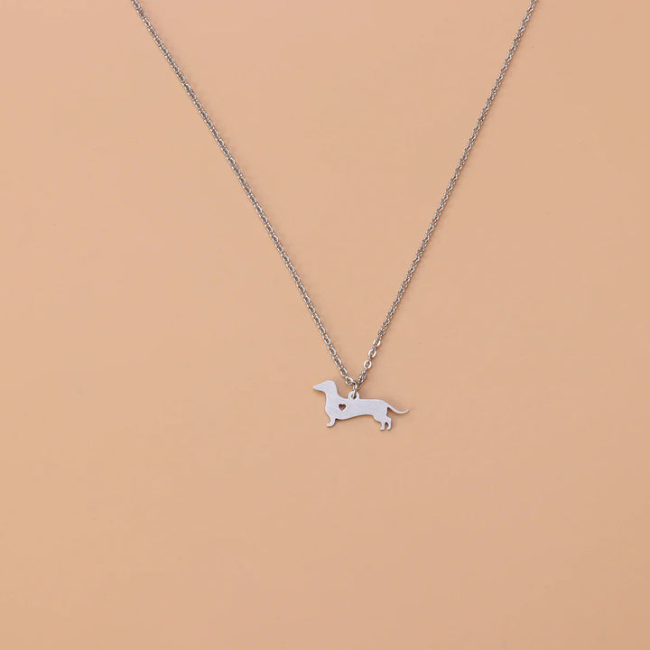 Dachshund Dog Pendant Necklace – Charming Animal Jewelry