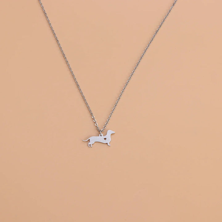 Dachshund Dog Pendant Necklace – Charming Animal Jewelry