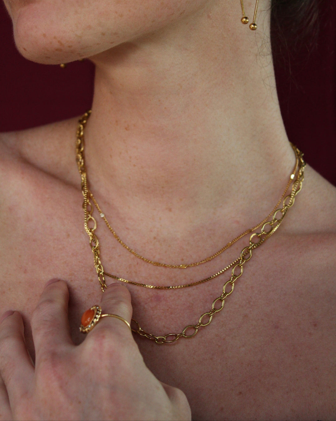 Zuzana - Necklace - Stainless Steel