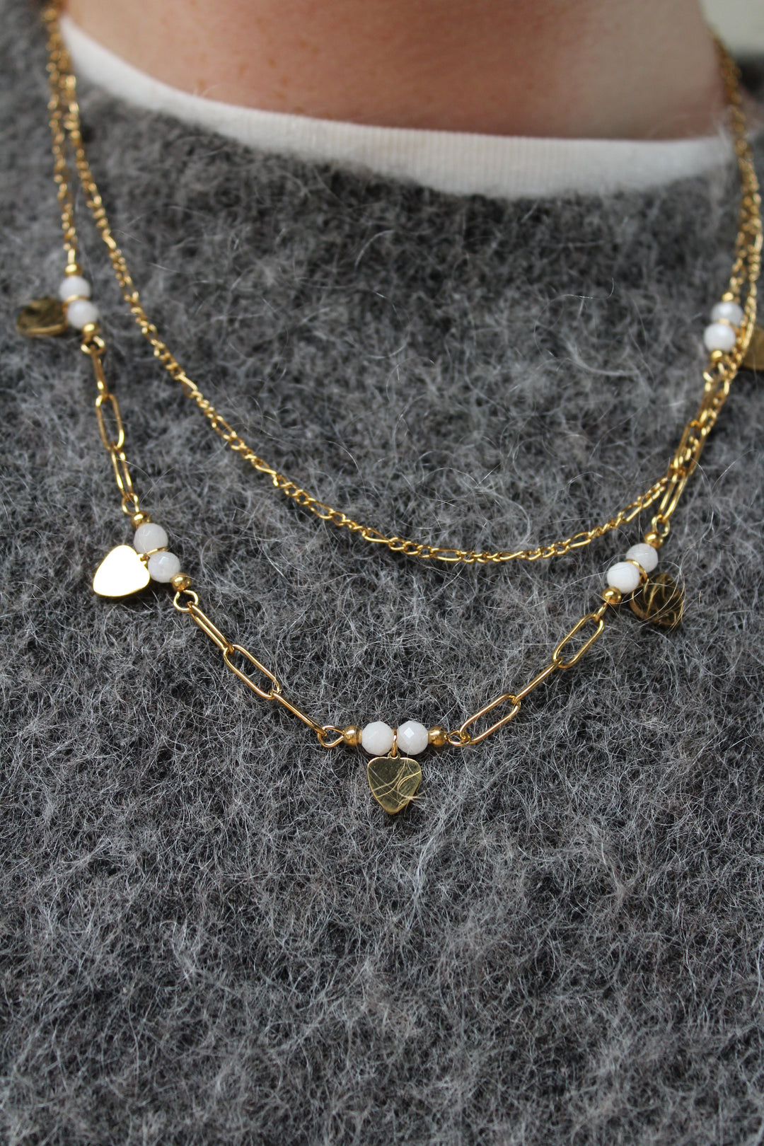 Titia - Necklace - Stainless Steel
