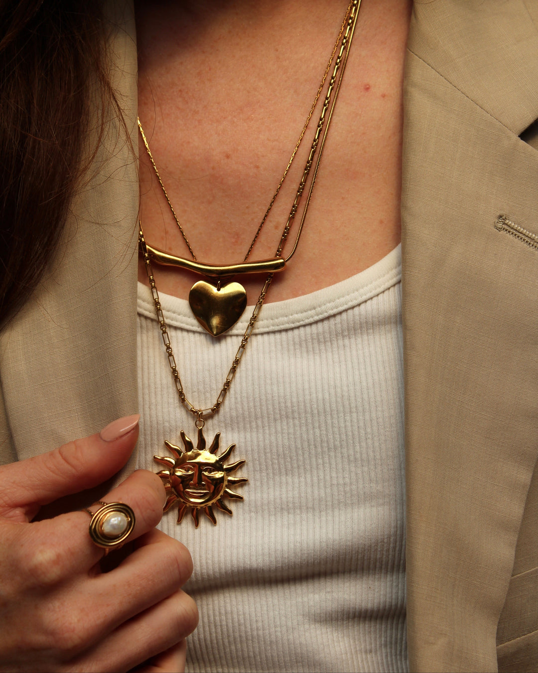 Livia - Necklace - Stainless Steel