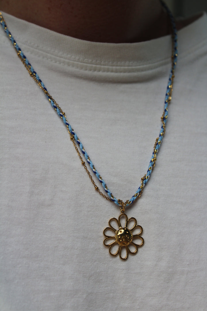 Lovely Flower - Necklace - Stainless Steel