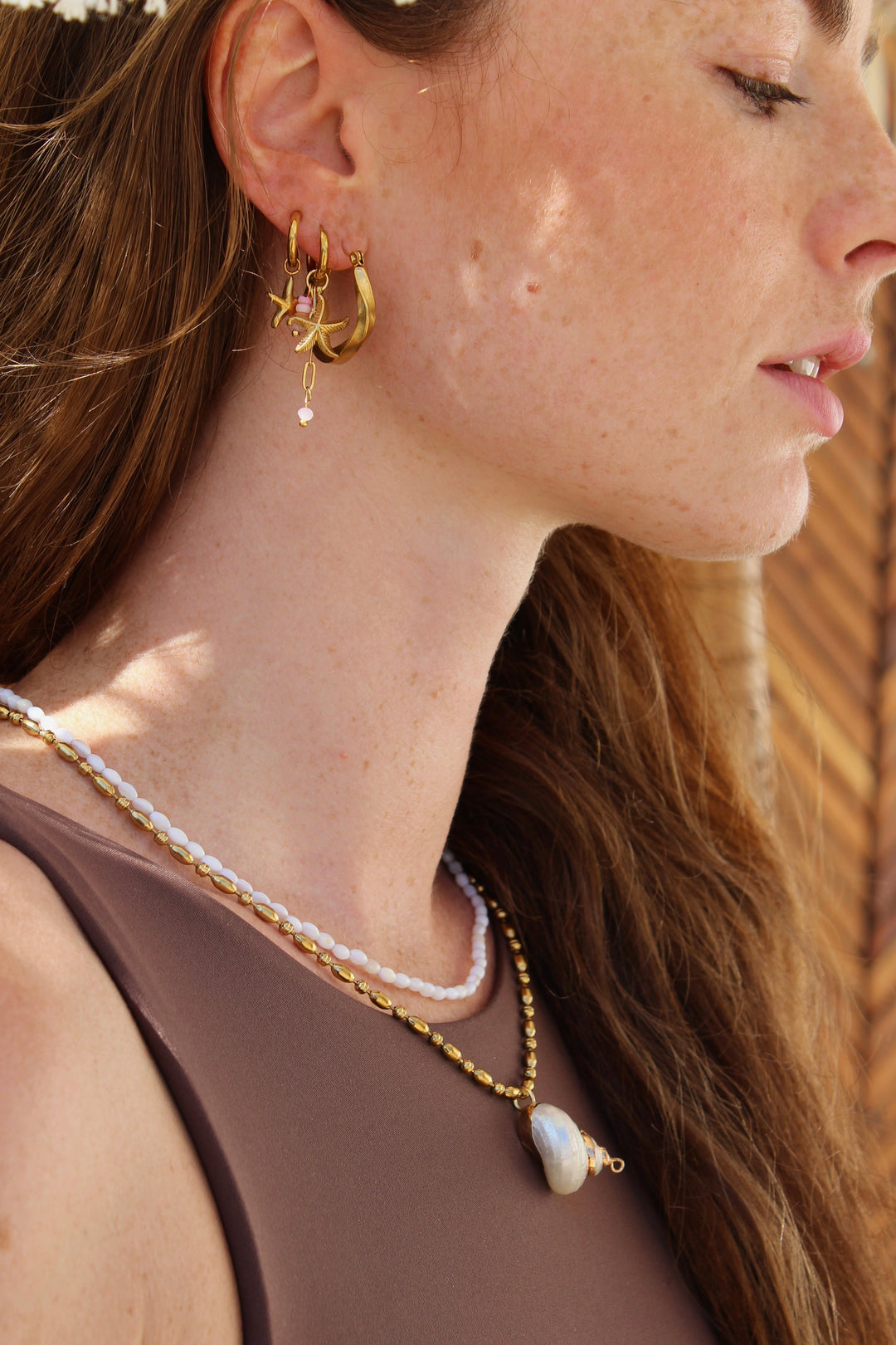 Real Shell - Necklace - Stainless Steel