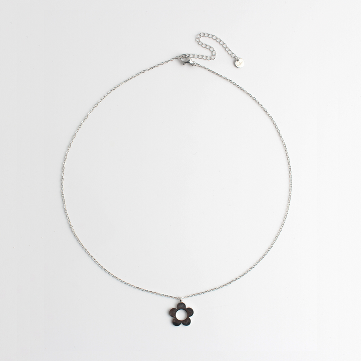 Beautiful Flower - Necklace - Stainless Steel