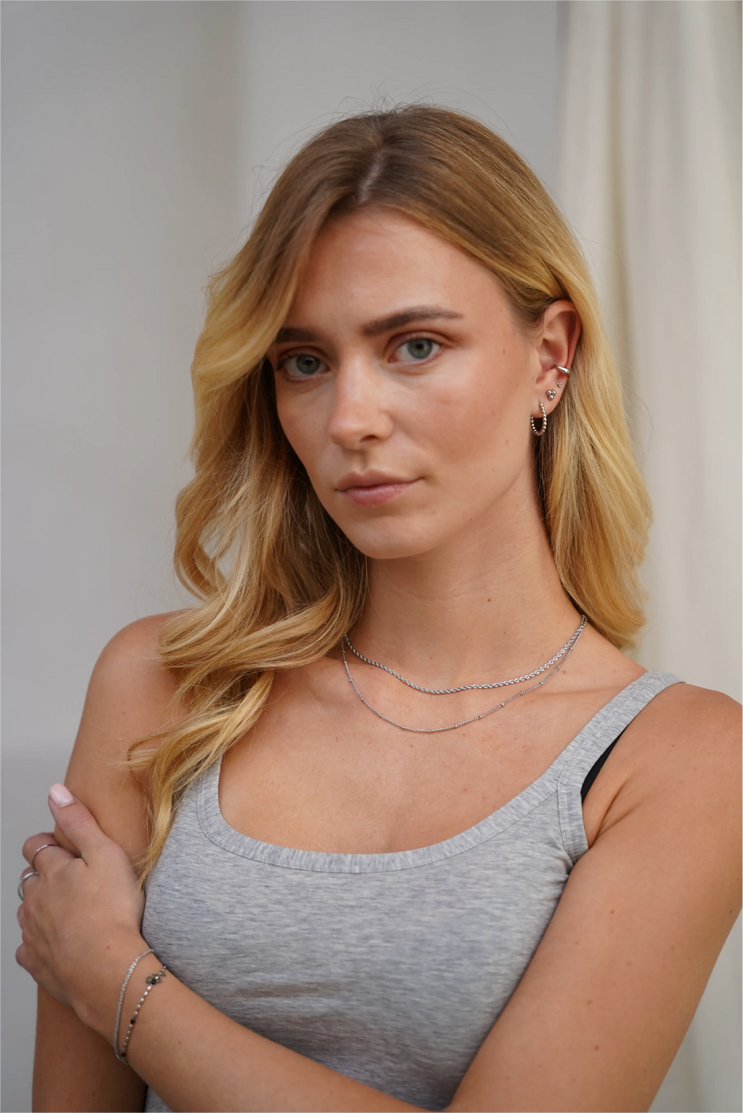 Satellite - Necklace - Stainless Steel