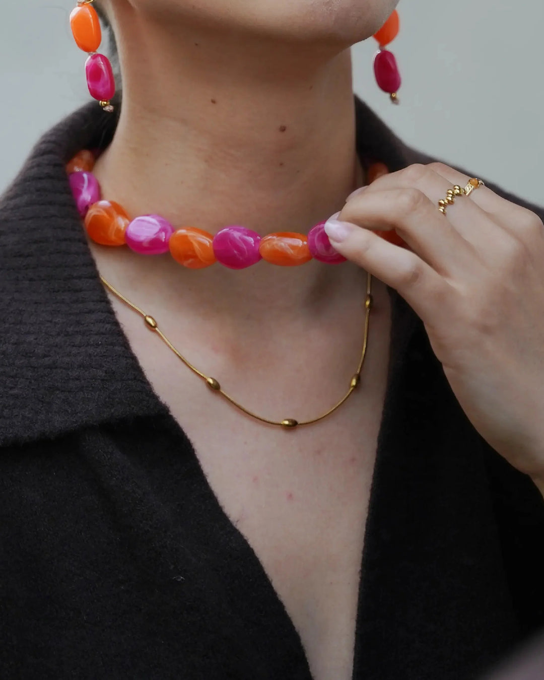 Mavi - Necklace - Stainless Steel