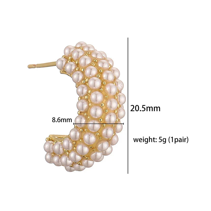 Classic Pearl Earrings
