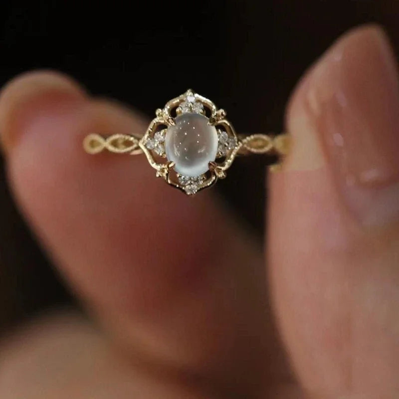 Carol Moonstone Ring
