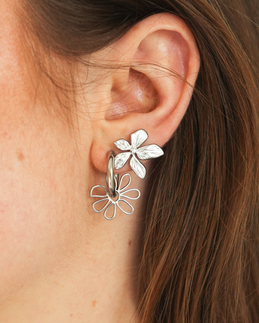 Roxy - Oorbellen - Stainless Steel