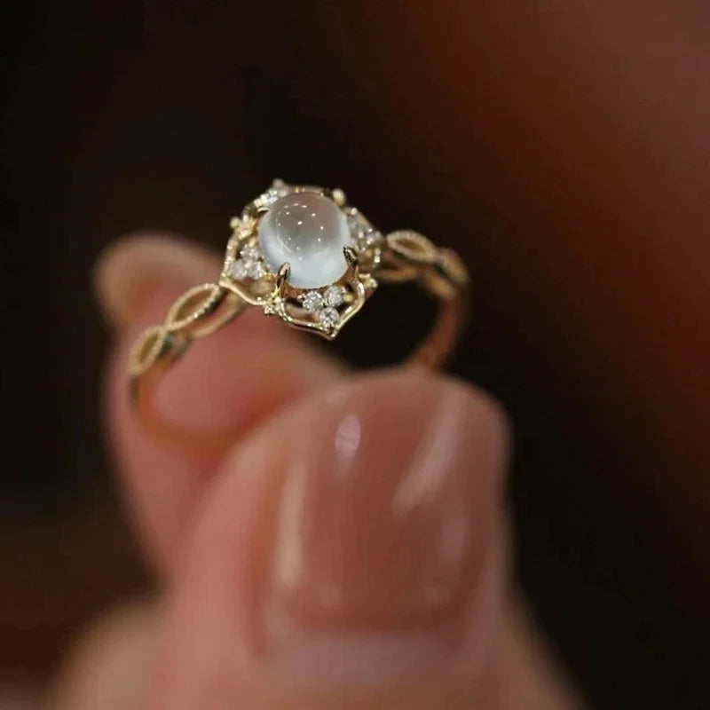 Carol Moonstone Ring