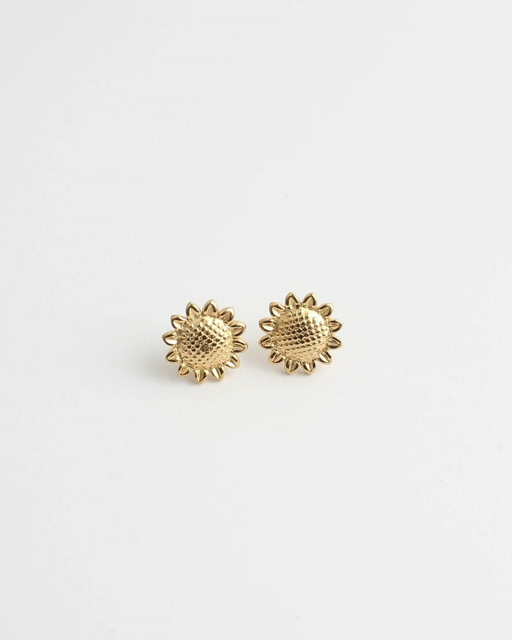 Sunny Flower - Studs - Oorbellen - Stainless Steel