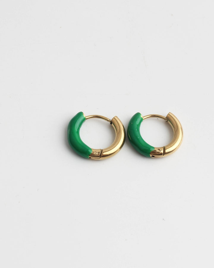 Happy Times - Oorbellen - Stainless Steel 1.4 cm