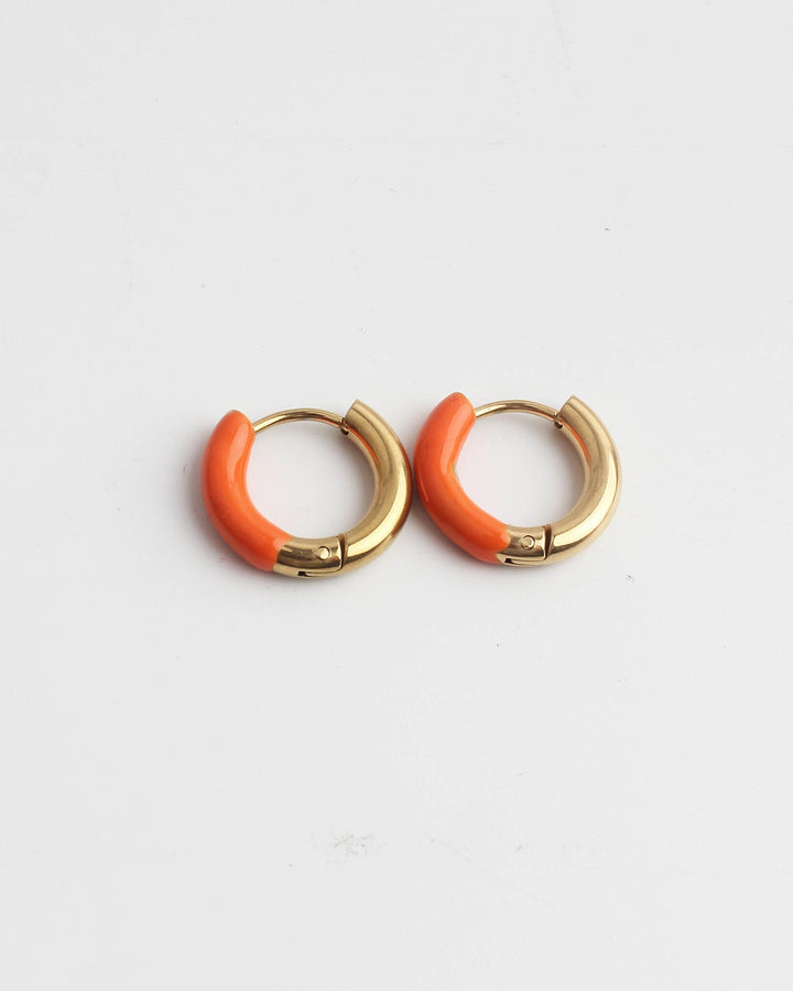 Happy Times - Oorbellen - Stainless Steel 1.4 cm