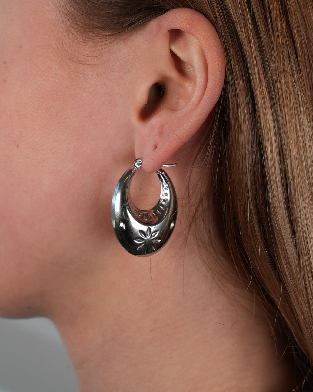 Duni - Oorbellen - Stainless Steel