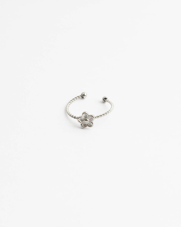 Daisy Twist - Ring - Stainless Steel - Verstelbaar