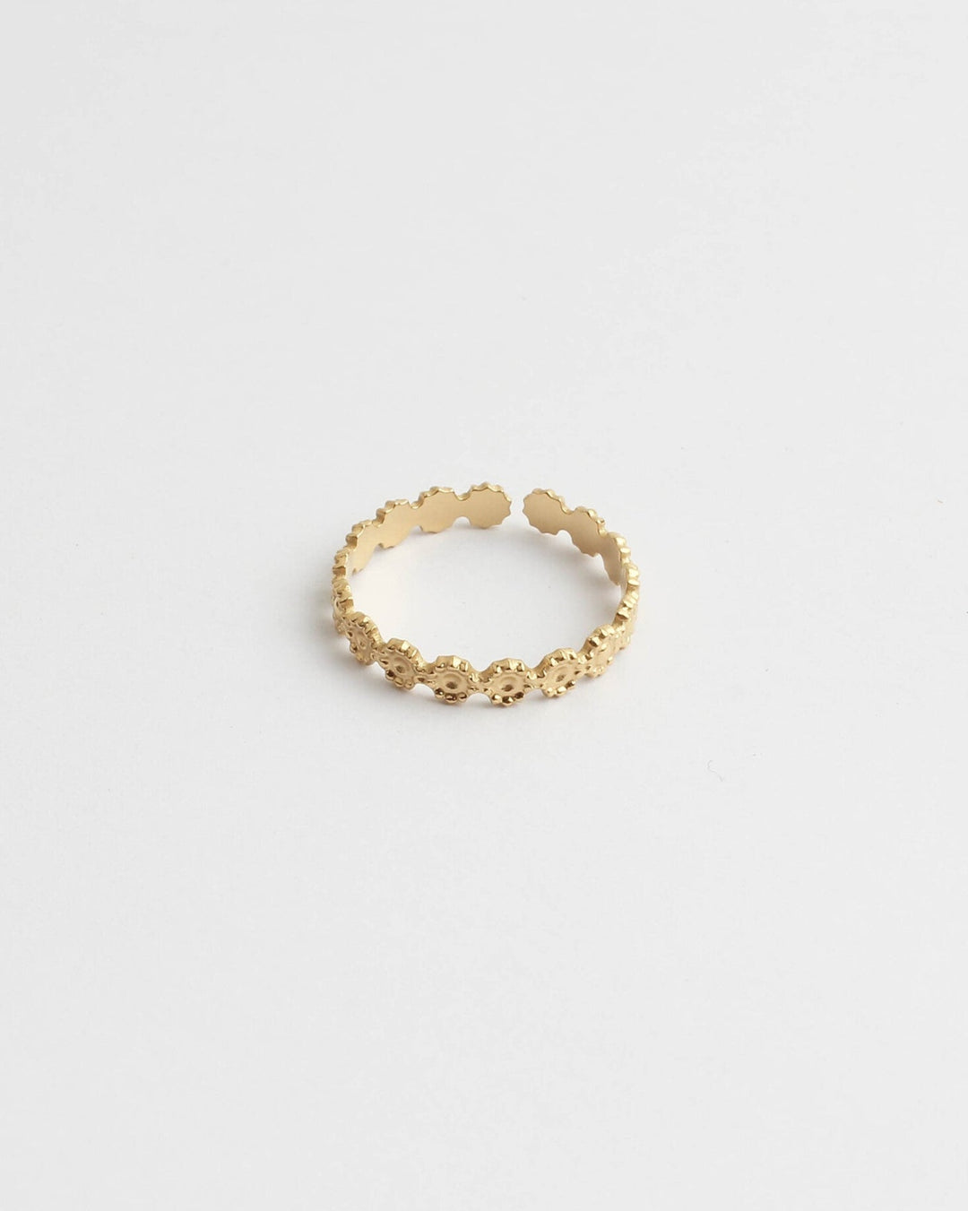 Little Flowers - Ring - Stainless Steel - Verstelbaar