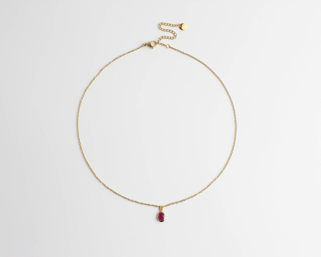 Oval Dana - Necklace - Stainless Steel