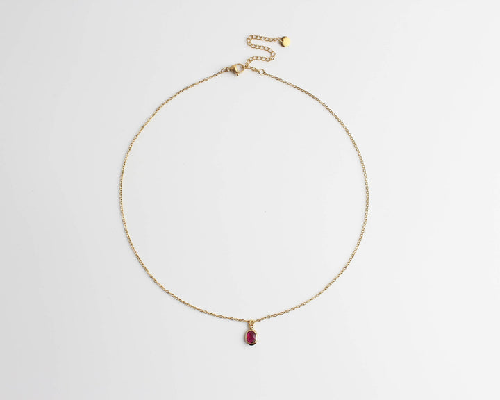 Oval Dana - Necklace - Stainless Steel
