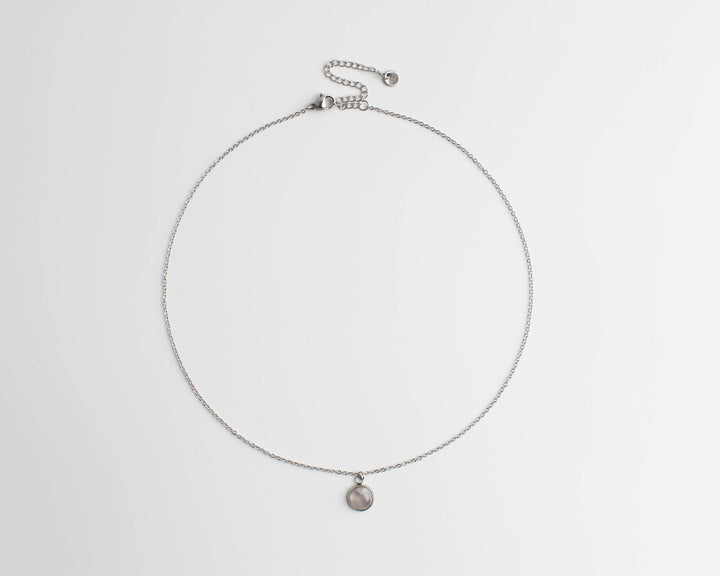 Vivien - Necklace - Natural Stone - Stainless Steel