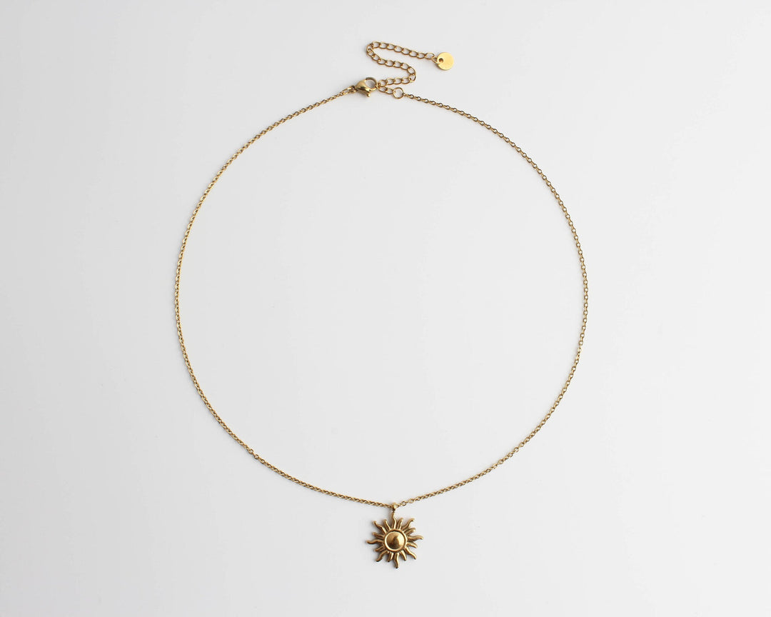 Sunny Side Up - Necklace - Stainless Steel