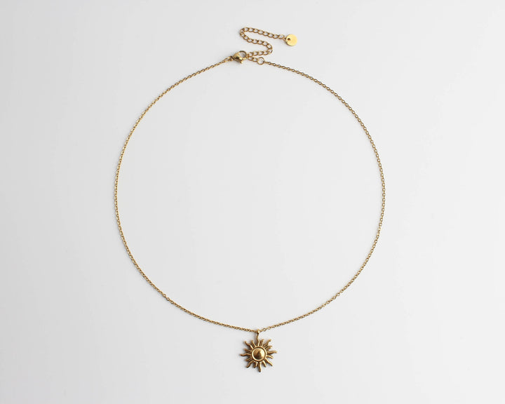 Sunny Side Up - Necklace - Stainless Steel