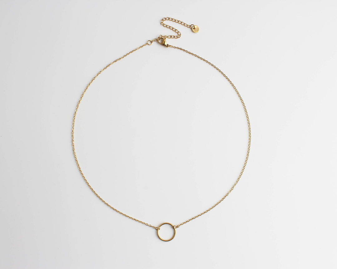 Circle - Necklace - Stainless Steel
