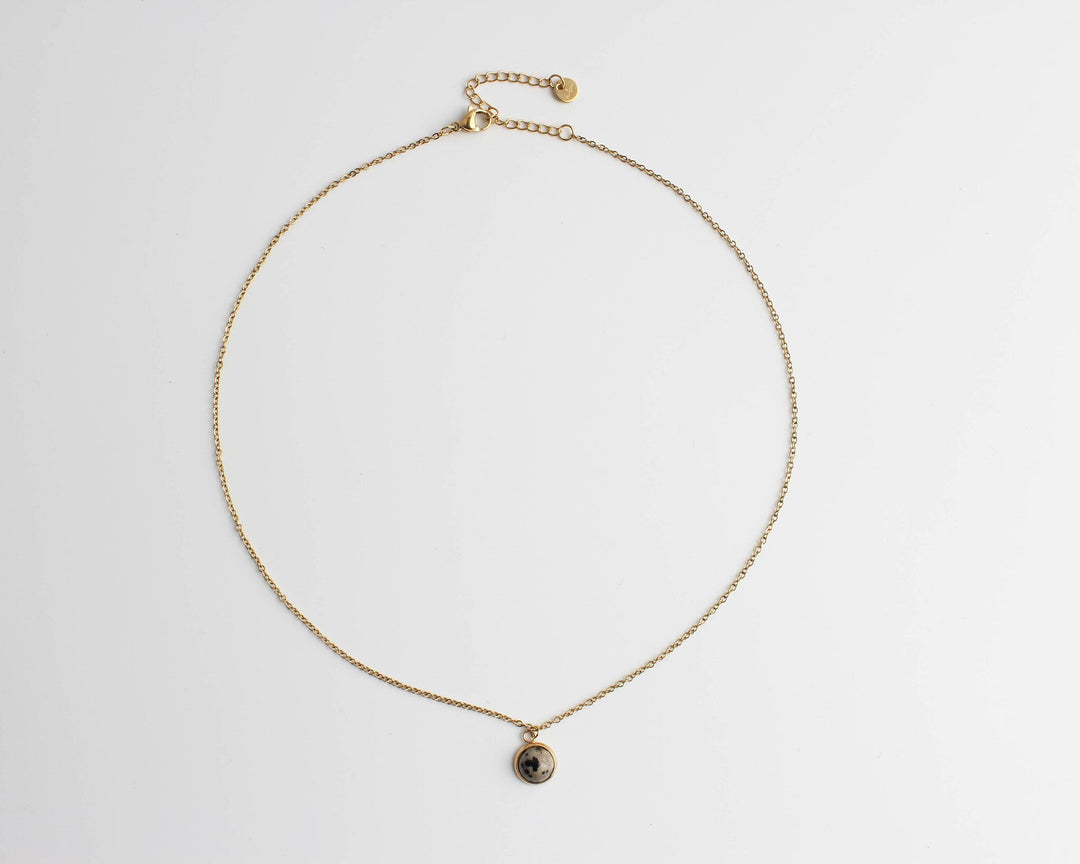 Vivien - Necklace - Natural Stone - Stainless Steel
