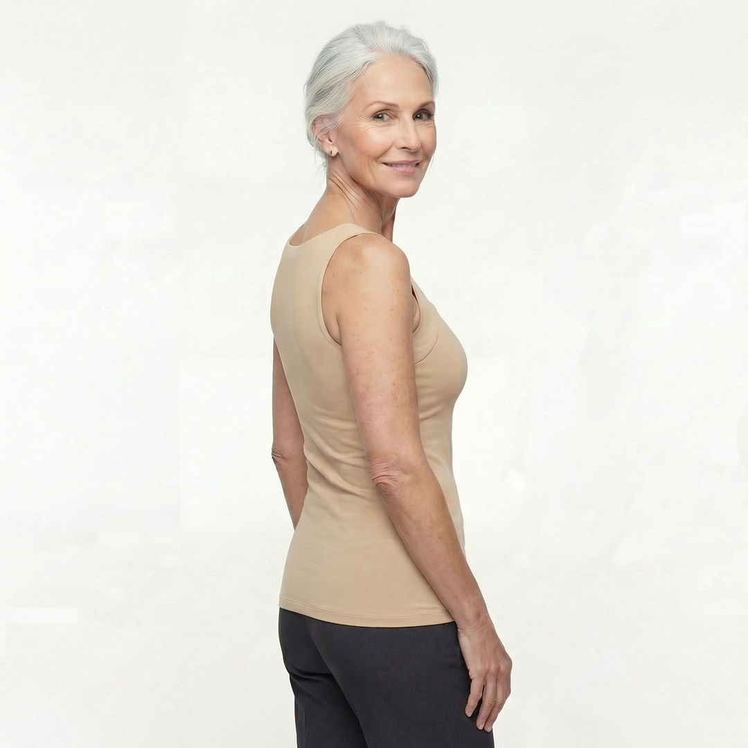 Veloura's Built In Comfort Bra Tanktop