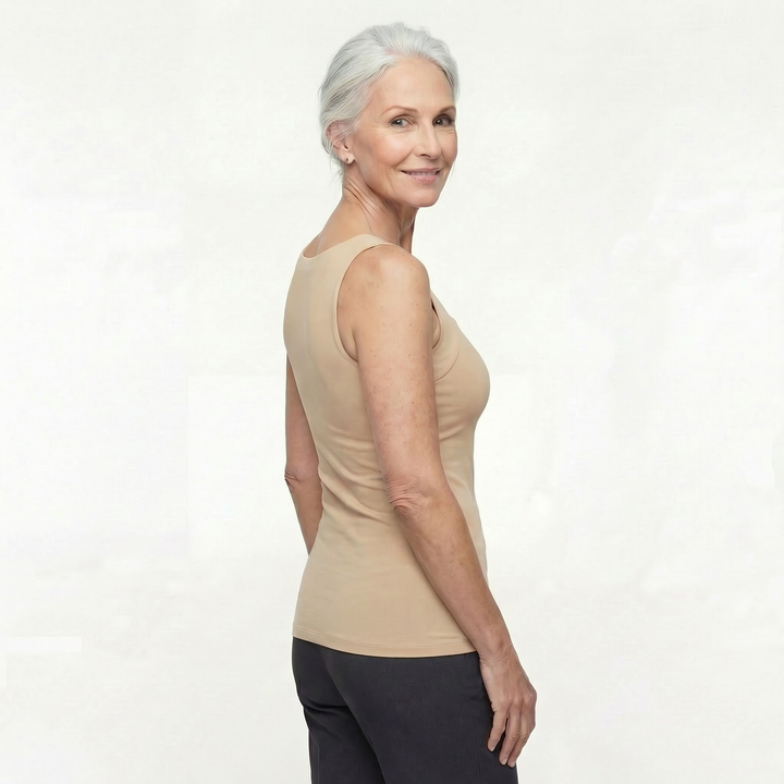 Veloura's Built In Comfort Bra Tanktop