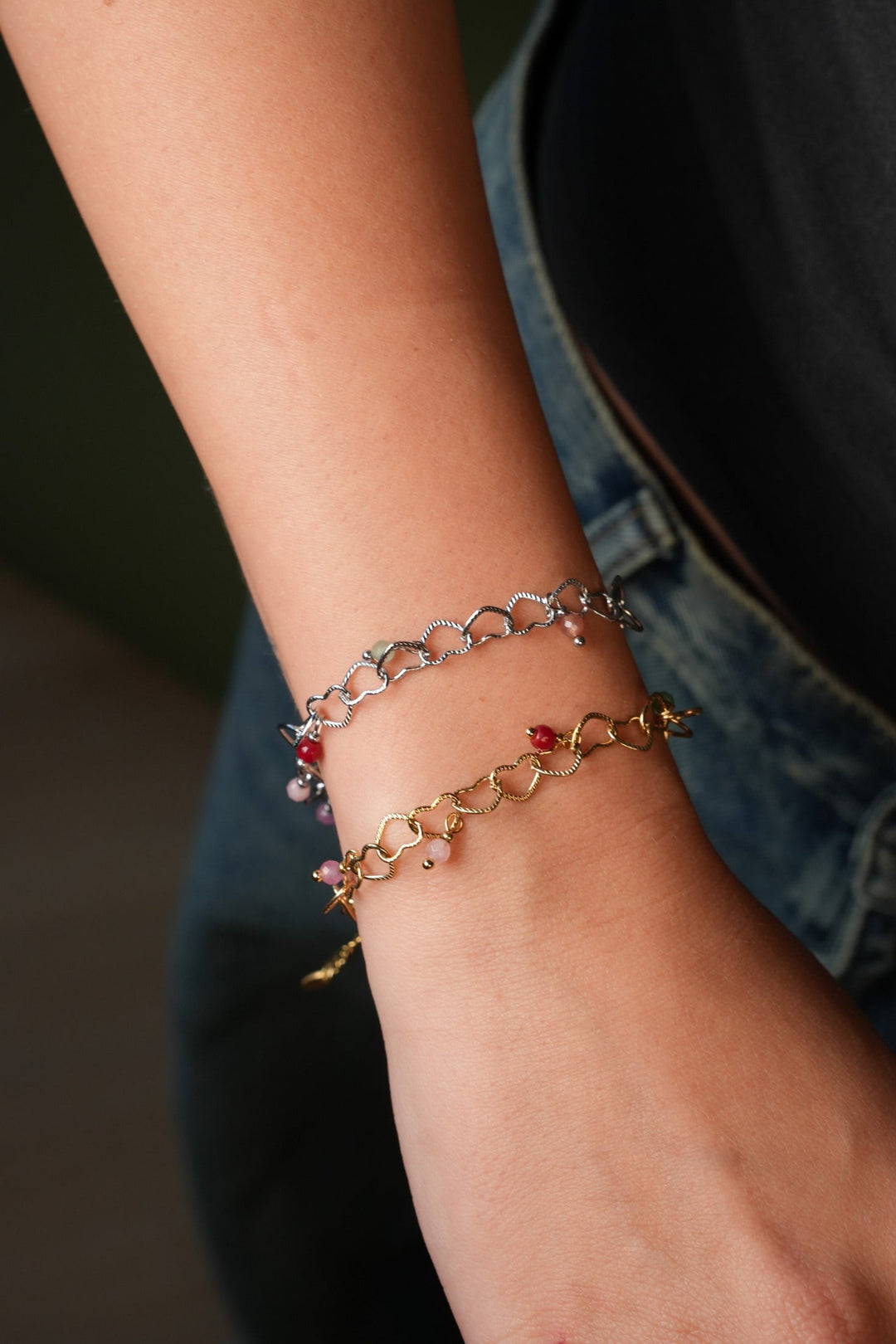 Pomme - Armband - Natuursteen -  Stainless Steel