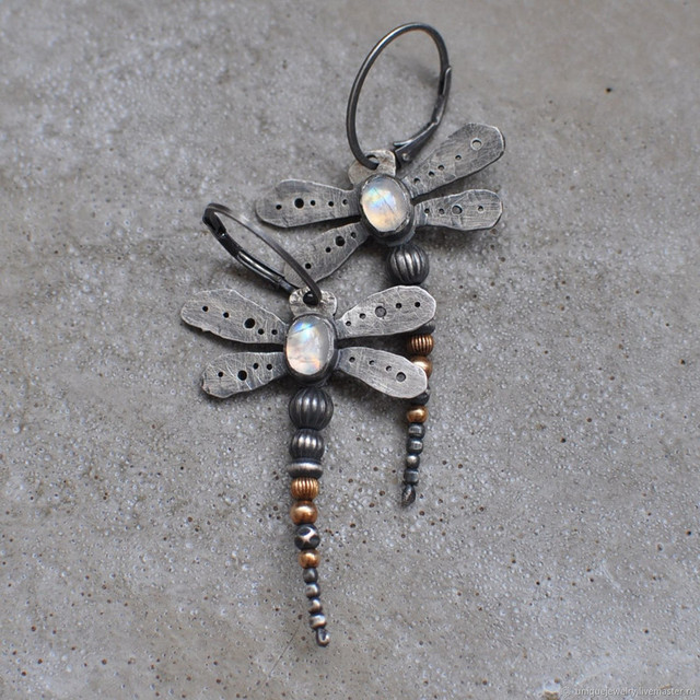 Brenda Moonstone Earrings