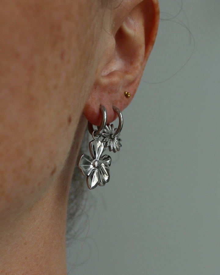 Petite Puck - Oorbellen - Stainless Steel