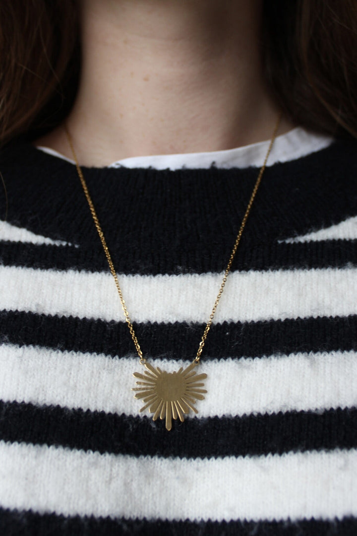 Rays - Necklace - Stainless Steel