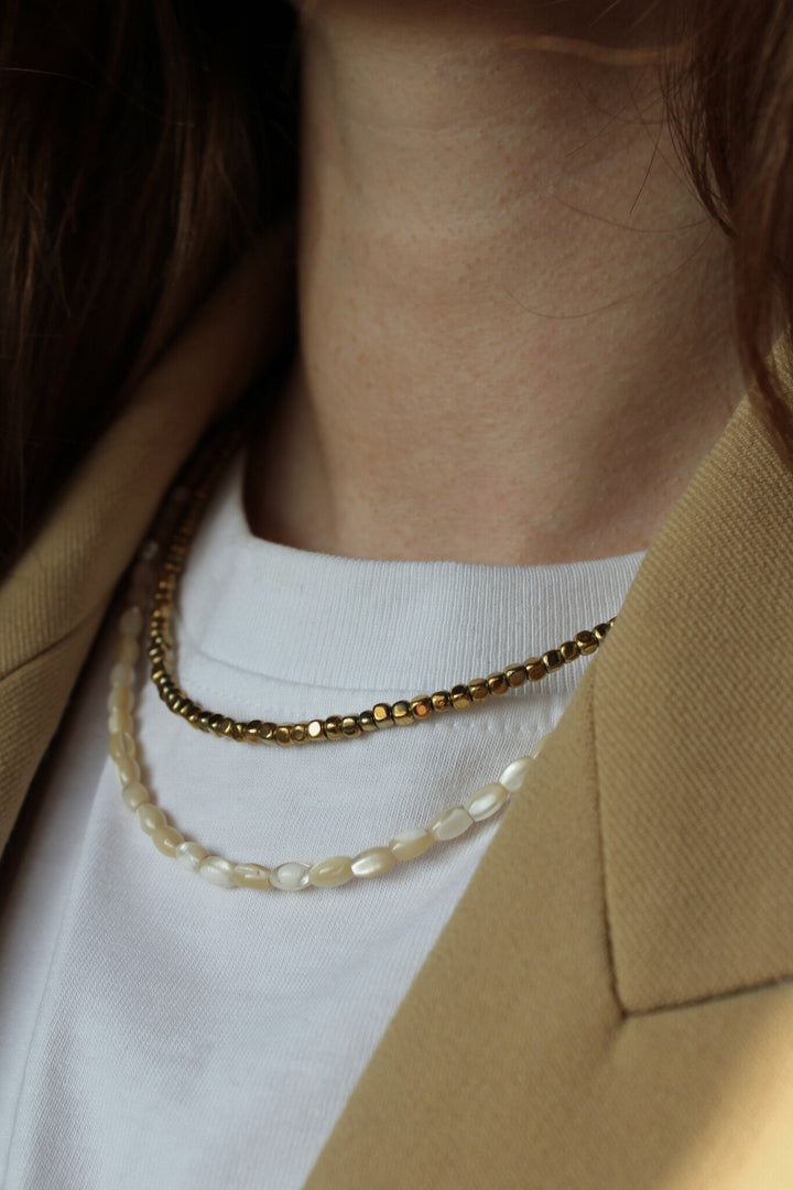 Round Circle - Necklace - Stainless Steel