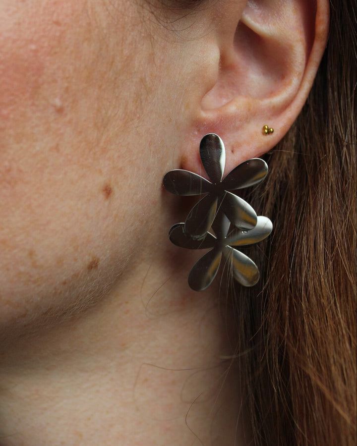 Flores - Oorbellen - Stainless Steel