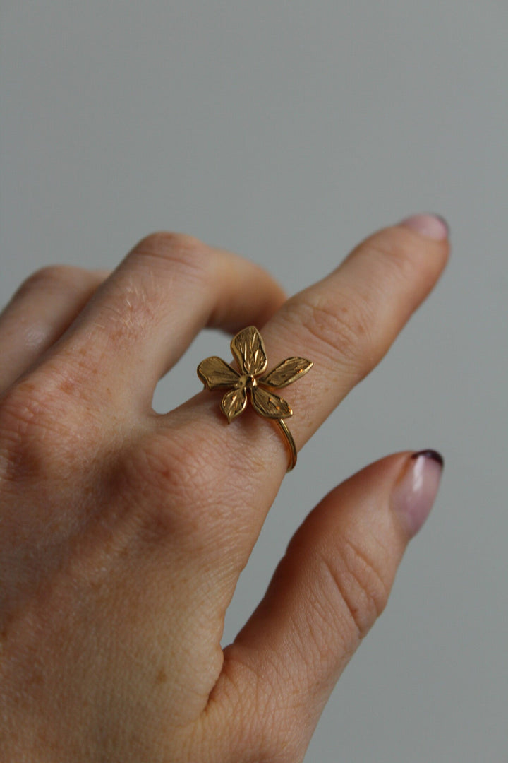 Florally - Ring - Stainless Steel