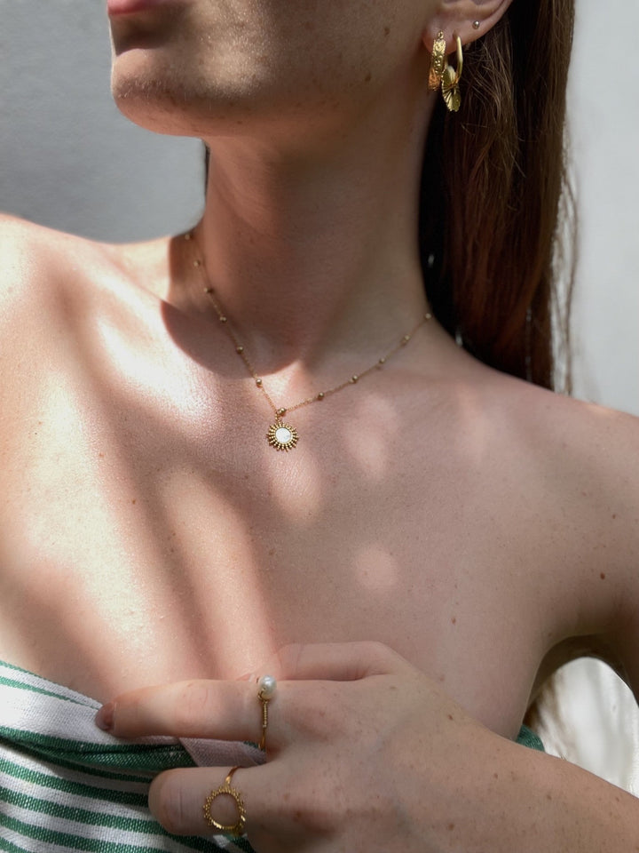 Sunrise - Necklace - Stainless Steel