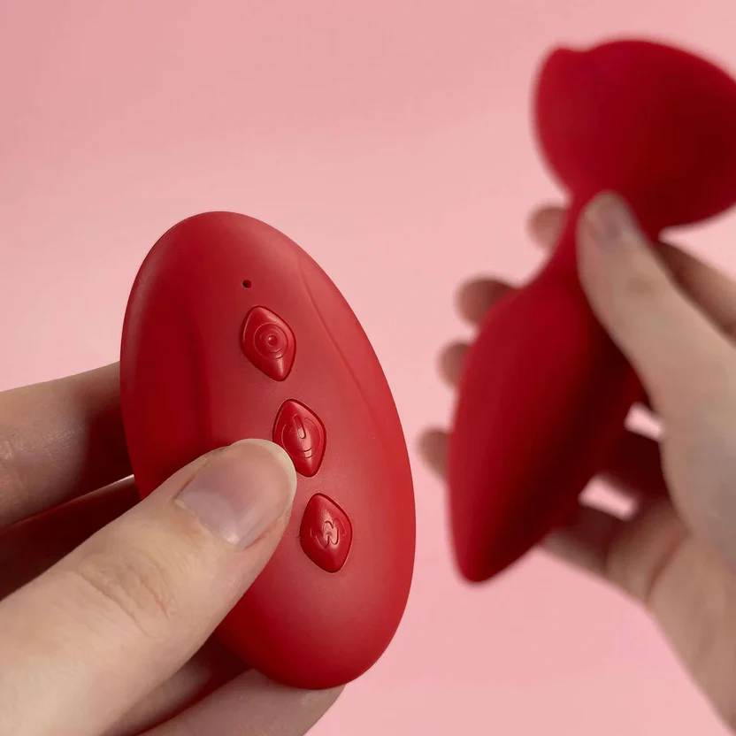 Rose Remote Control Vibrating Stimulator