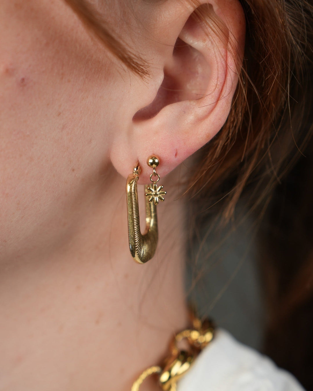 Little Daisy - Studs - Oorbellen - Stainless Steel