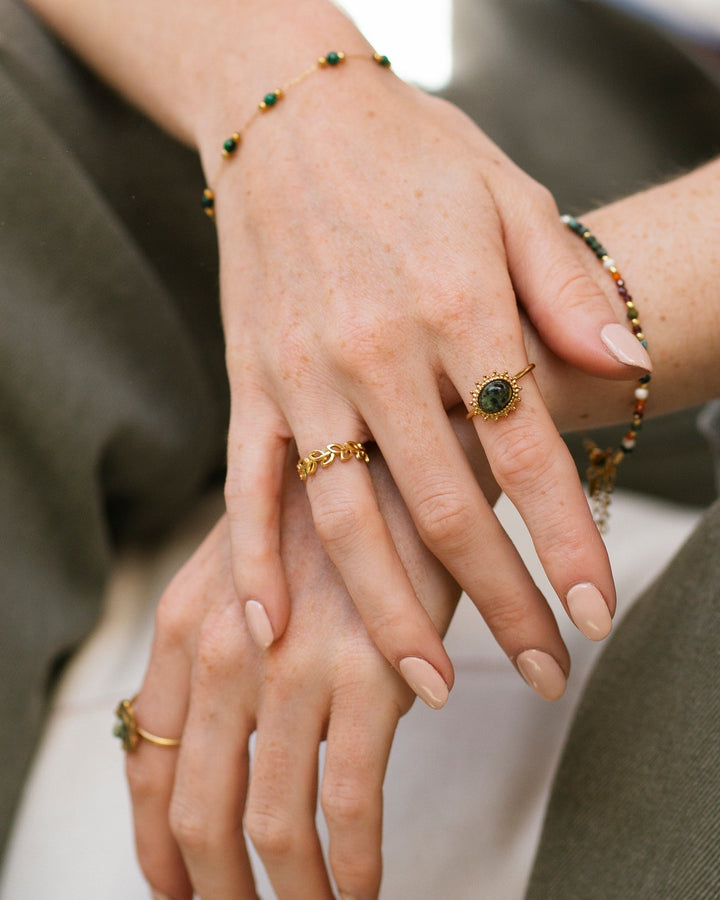 Novia - Ring - Stainless Steel - Verstelbaar