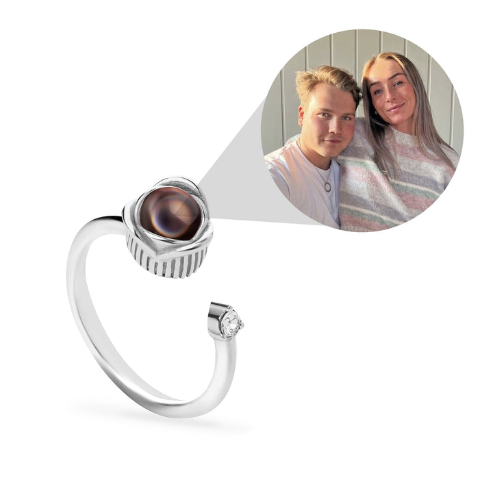 Personalized photo ring
