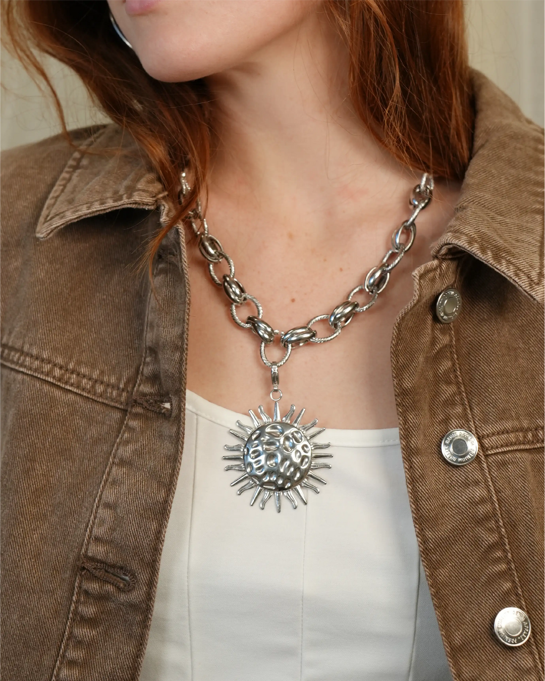 Sabrin - Necklace - Stainless Steel