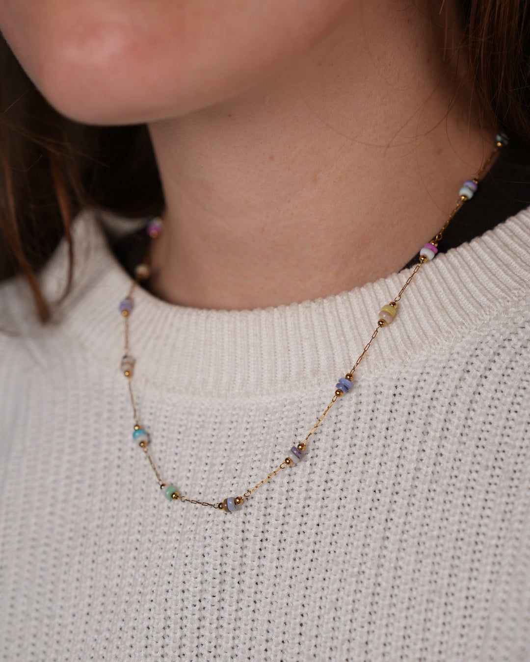 Sadey - Necklace - Stainless Steel
