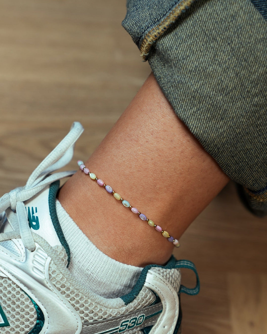 Jenni - Enkelband - Stainless Steel