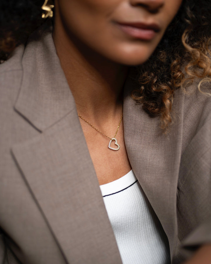 Tough Love - Necklace - Stainless Steel