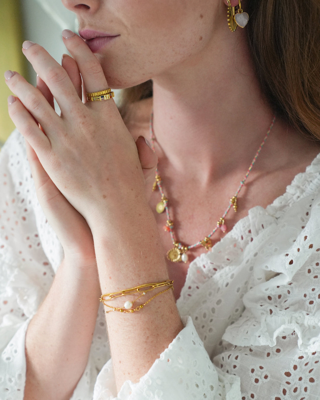 Zinnia - Necklace - Stainless Steel
